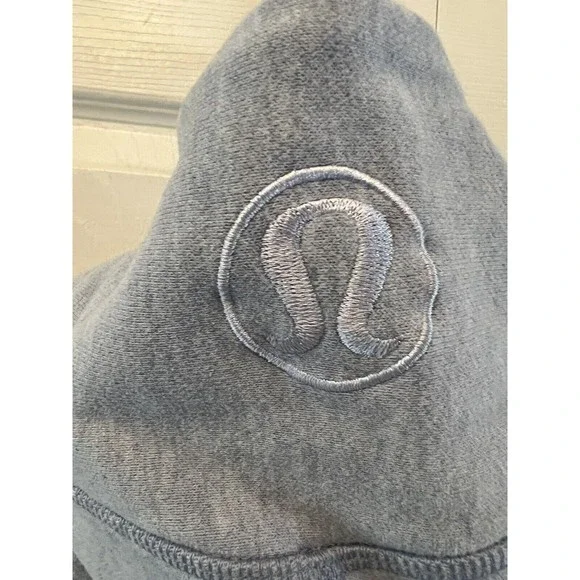 Sold Lululemon Scuba Hoodie Women’s Size 6 In Heathered Lullaby/baby Blue - Picture 12 of 13